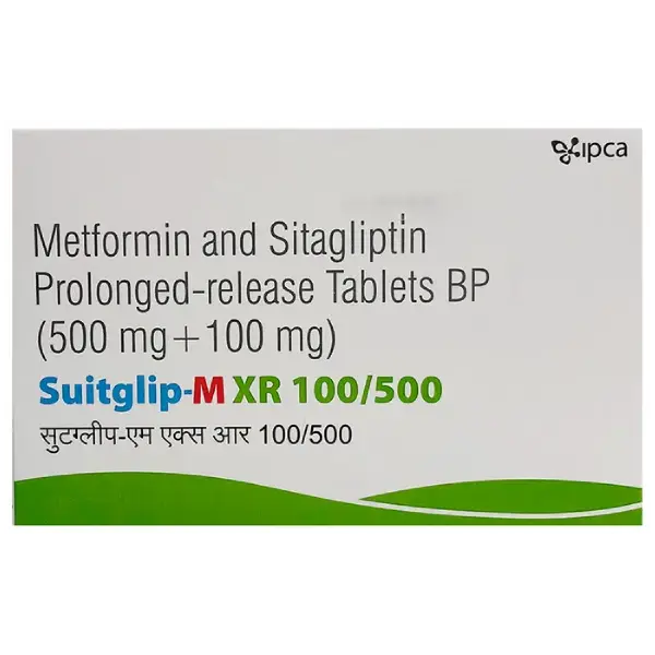 Suitglip-M XR 100/500 Tablet